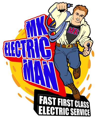 MK Electric Man Logo - Navigation